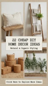 22 Cheap DIY Home Decor Ideas