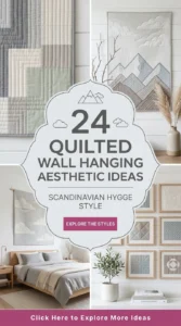 24 Quilted Wall Hanging Aesthetic Ideas