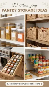 20 Amazing Pantry Storage Ideas